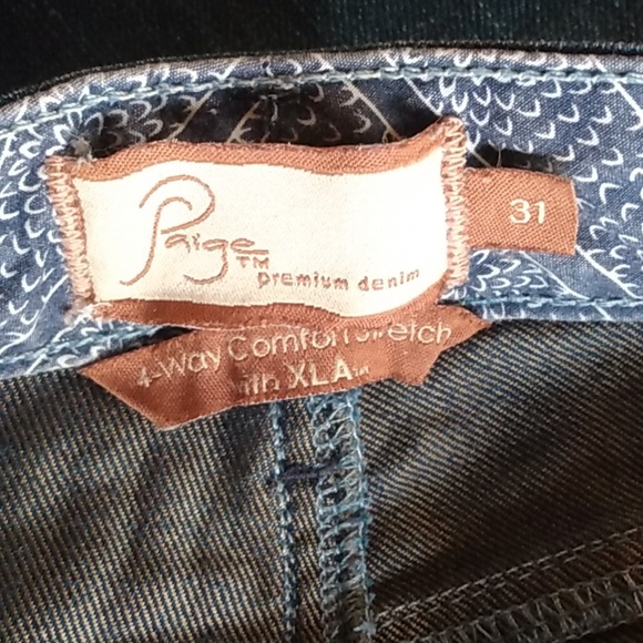 Paige Blue Heights Super Peg Skinny Jeans - Picture 5 of 7